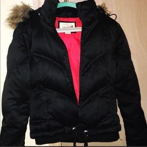 Black Puffer Coat